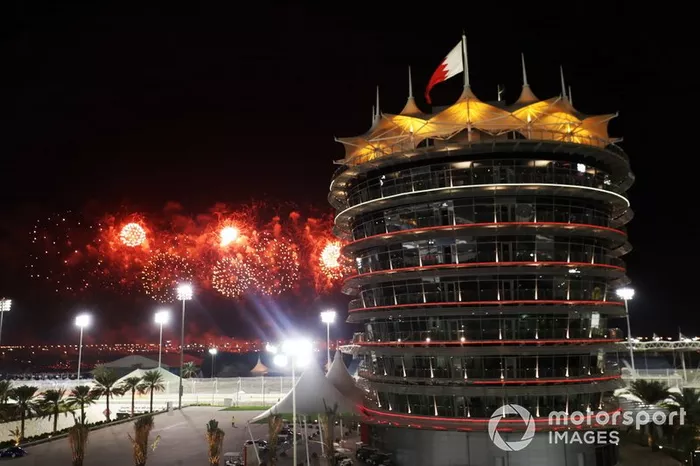 Fuegos artificiales en Bahrein 