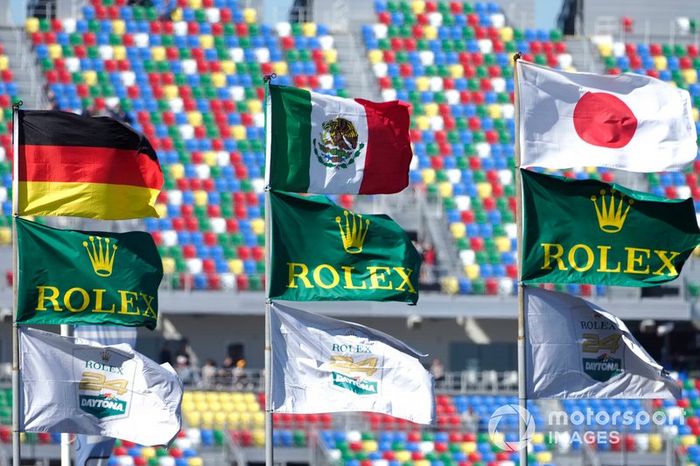 Rolex Daytona flags