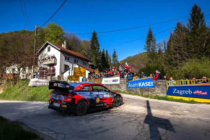Ott Tänak, Martin Järveoja, Hyundai Motorsport Hyundai i20 Coupe WRC