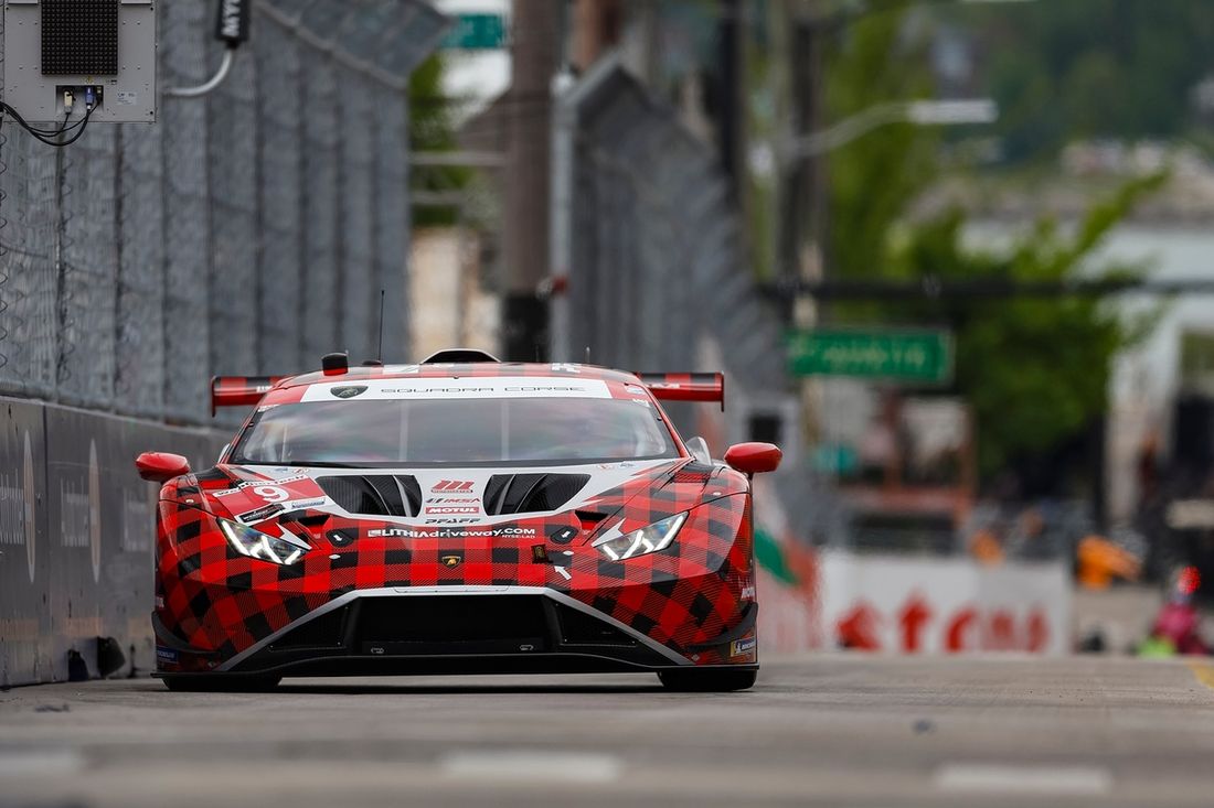 #9 Pfaff Motorsports Lamborghini Huracan GT3 EVO2: Andrea Caldarelli, Marco Mapelli