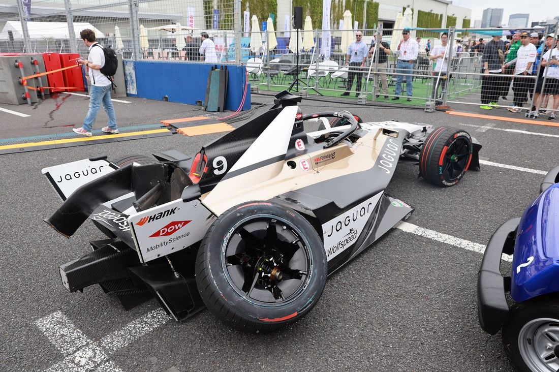 Coche de Mitch Evans, Jaguar TCS Racing
