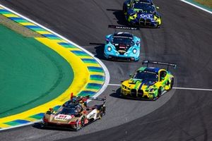 #12 Cadillac Hertz Team Jota Cadillac V-Series.R: Alex Lynn, Norman Nato, Will Stevens #31 The Bend Team WRT BMW M4 LMGT3: Yasser Shahin, Timur Boguslavskiy, Augusto Farfus