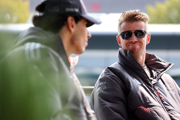 Nico Hulkenberg, Audi F1 Team, Gabriel Bortoleto, Audi F1 Team