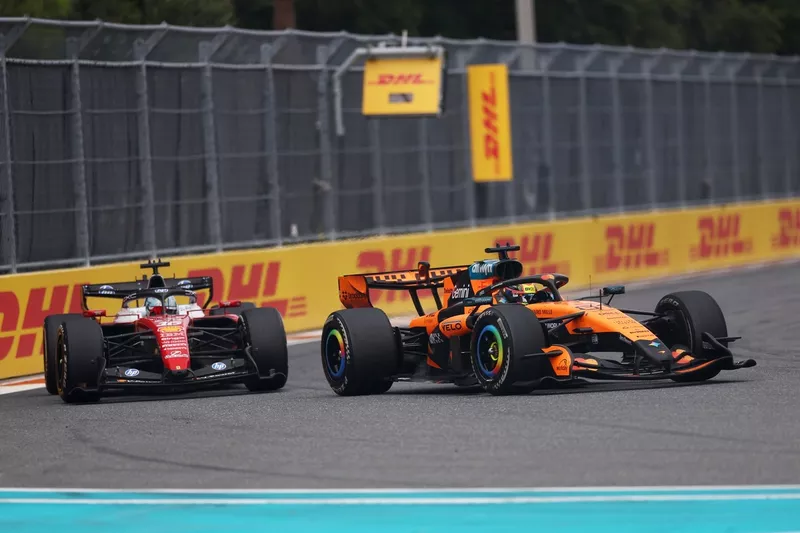 Charles Leclerc, Ferrari, Oscar Piastri, McLaren