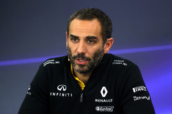 Cyril Abiteboul, Renault Sport F1 Managing Director in the Press Conference