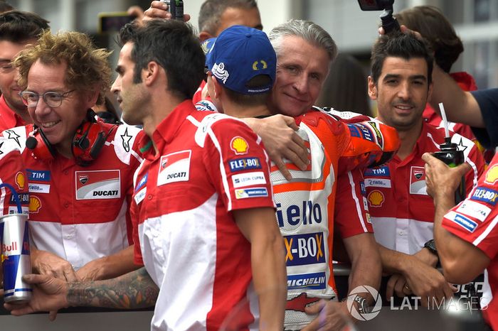 Jorge Lorenzo, Ducati Team, Paolo Ciabatti, Ducati director deportivo