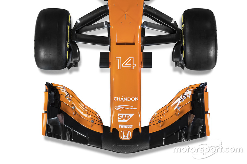 McLaren MCL32: Frontpartie