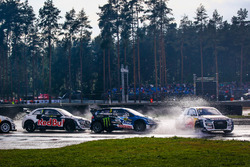 Mattias Ekström, EKS, Audi S1 EKS RX Quattro, Johan Kristoffersson, PSRX Volkswagen Sweden, VW Polo