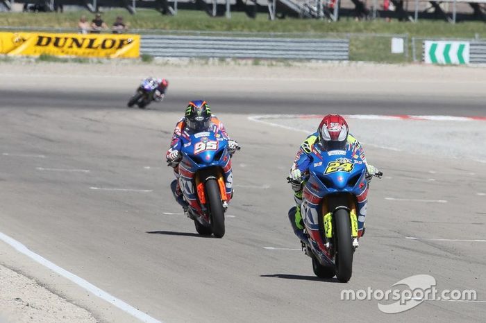 Toni Elías y Roger Lee Hayden