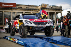 #106 Peugeot Sport Peugeot 3008 DKR: Stéphane Peterhansel, Jean-Paul Cottret