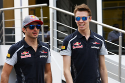 Carlos Sainz Jr., Scuderia Toro Rosso en Daniil Kvyat, Scuderia Toro Rosso