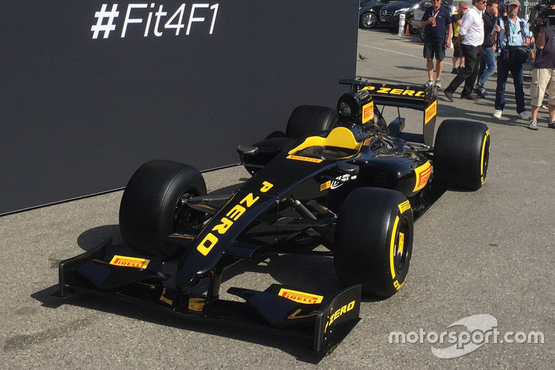 Pirelli F1 car