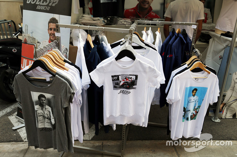 Jules Bianchi merchandise