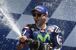 Race winner Jorge Lorenzo, Yamaha Factory Racing