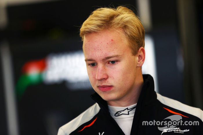 Nikita Mazepin, Sahara Force India F1 Team Piloto de desarrollo
