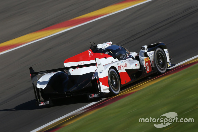 #8 Toyota Gazoo Racing Toyota TS050: Sébastien Buemi, Kazuki Nakajima, Fernando Alonso