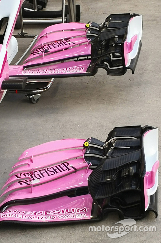 Force India VJM11 ön kanat detay