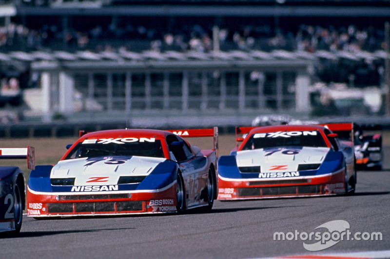 Steve Millen,  Johnny O'Connell, John Morton, Cunningham Racing Nissan 300ZX, Paul Gentilozzi, Scott