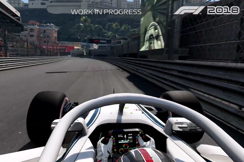 Mónaco en el videojuego F1 2018