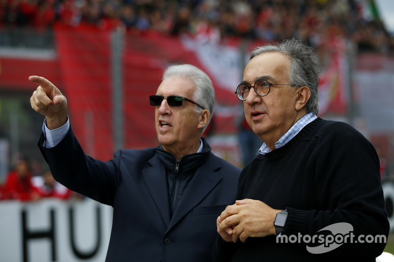 Piero Lardi Ferrari, Ferrari Vice President en Sergio Marchionne, CEO FIAT