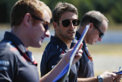 Romain Grosjean, Haas F1 Team, walks the track