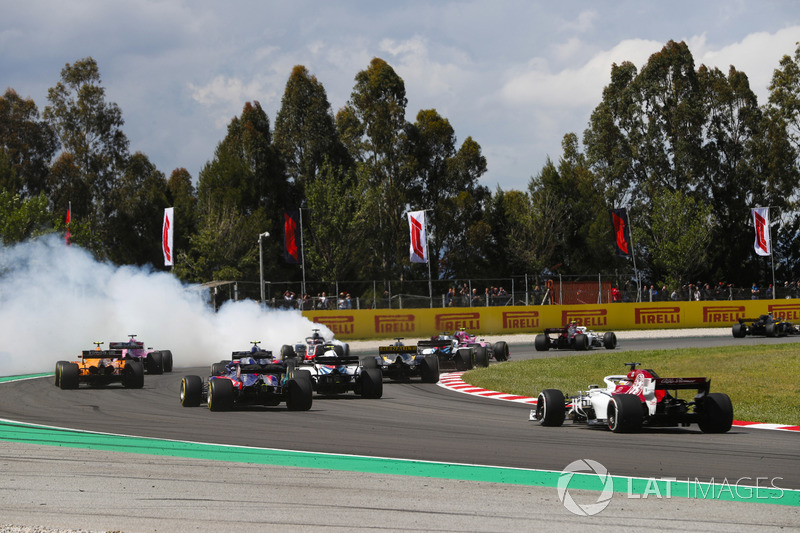 España - Romain Grosjean/Nico Hülkenberg/Pierre Gasly (carrera)