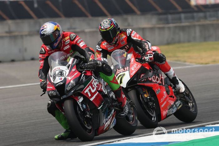 Toprak Razgatlioglu, Turkish Puccetti Racing, Chaz Davies, Aruba.it Racing-Ducati Team