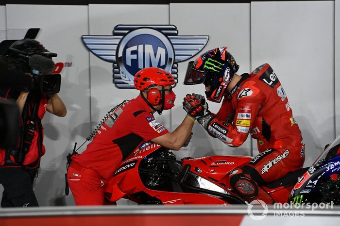 Ganador de la pole Francesco Bagnaia, Ducati Team