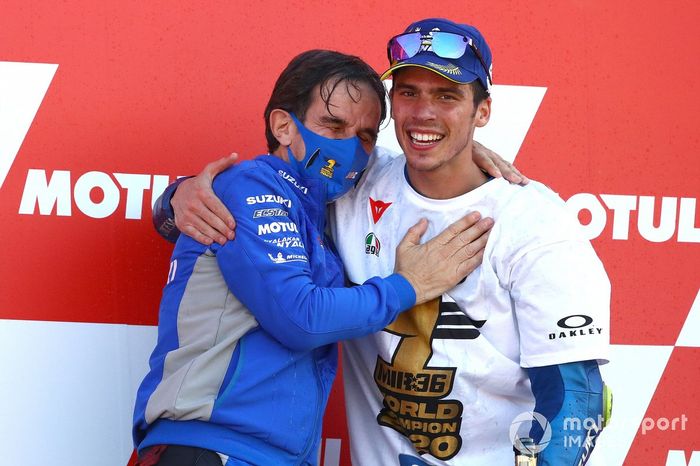 Davide Brivio, Joan Mir, Team Suzuki MotoGP