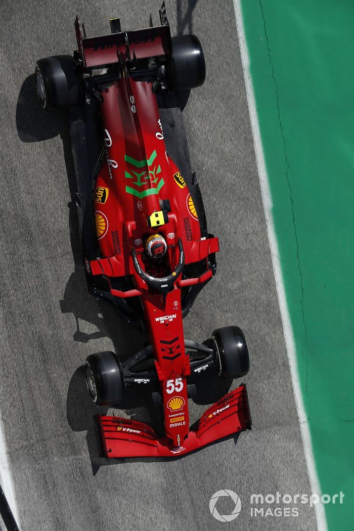 Carlos Sainz Jr., Ferrari SF21