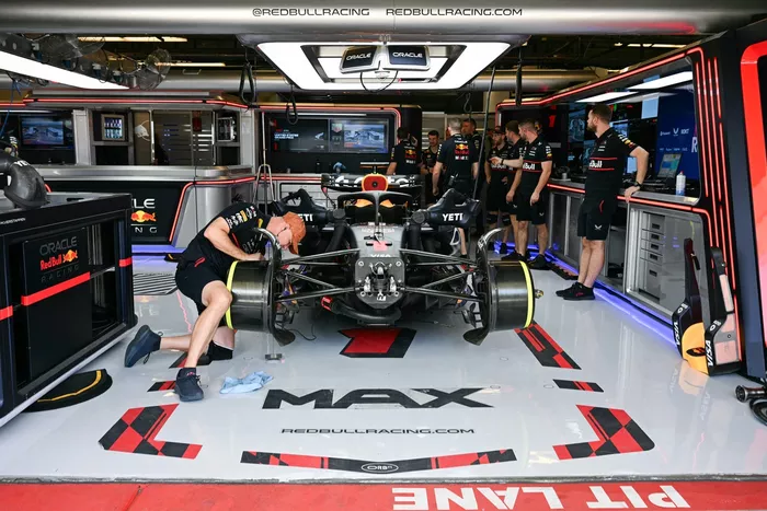 Car of Max Verstappen, Red Bull Racing
