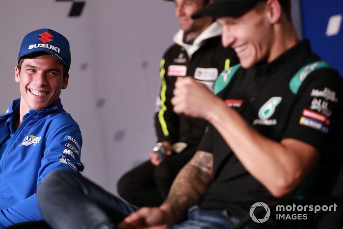 Joan Mir, Team Suzuki MotoGP, Fabio Quartararo, Petronas Yamaha SRT