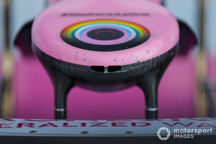 El frente del Racing Point RP20