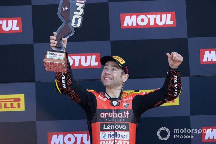 Podio: Alvaro Bautista, Aruba.it Racing Ducati