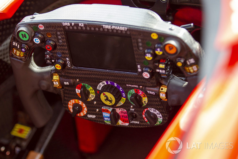 Ferrari SF71H direksiyon