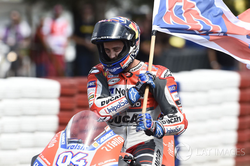 Race winner Andrea Dovizioso, Ducati Team