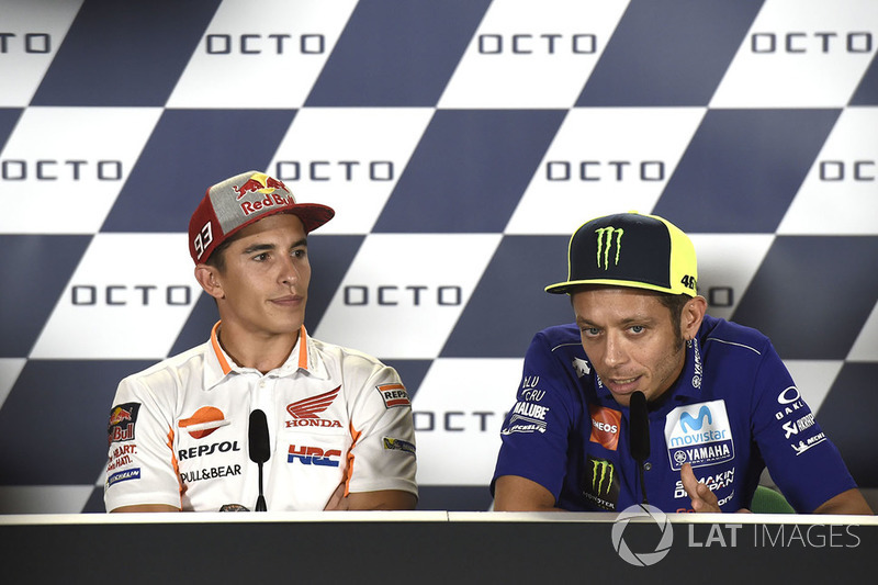 Валентино Россі, Yamaha Factory Racing, Марк Маркес, Repsol Honda Team