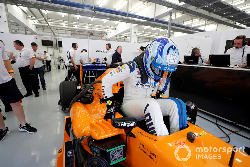 Jimmie Johnson sulla McLaren