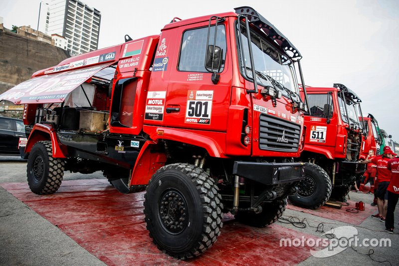 #501 Camion: Siarhei Viazovich, Pavel Haranin, Andrei Zhyhulin