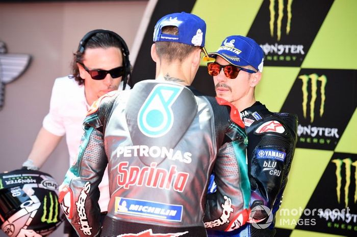 Maverick Vinales, Yamaha Factory Racing, Fabio Quartararo, Petronas Yamaha SRT