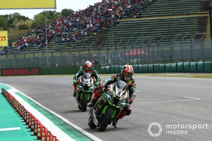 Jonathan Rea, Kawasaki Racing Team, Leon Haslam, Kawasaki Racing Team