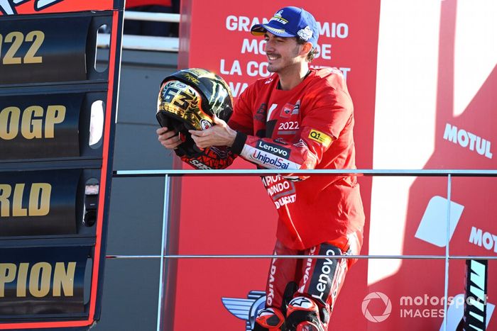 Campeón del mundo Francesco Bagnaia, Ducati Team
