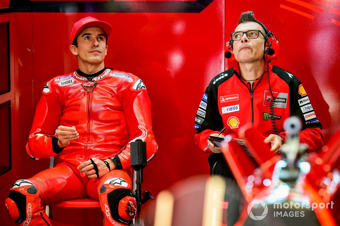 Marc Márquez, Ducati Team, Alberto Giribuola, Ducati Team