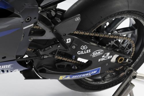 Distintivos del equipo Yamaha de MotoGP