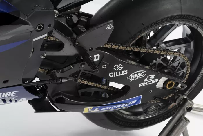Distintivos del equipo Yamaha de MotoGP