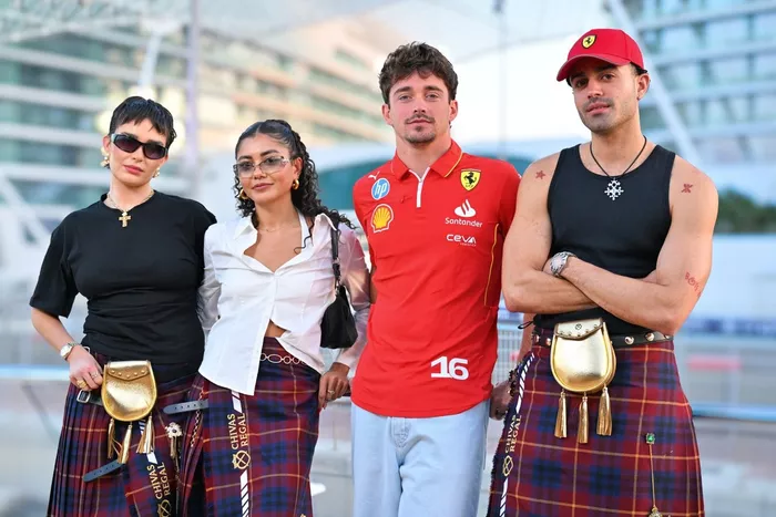 Charles Leclerc, Ferrari and the Tifosi tartan