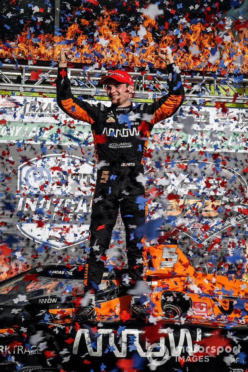 Ganador Patricio O'Ward, Arrow McLaren SP Chevrolet