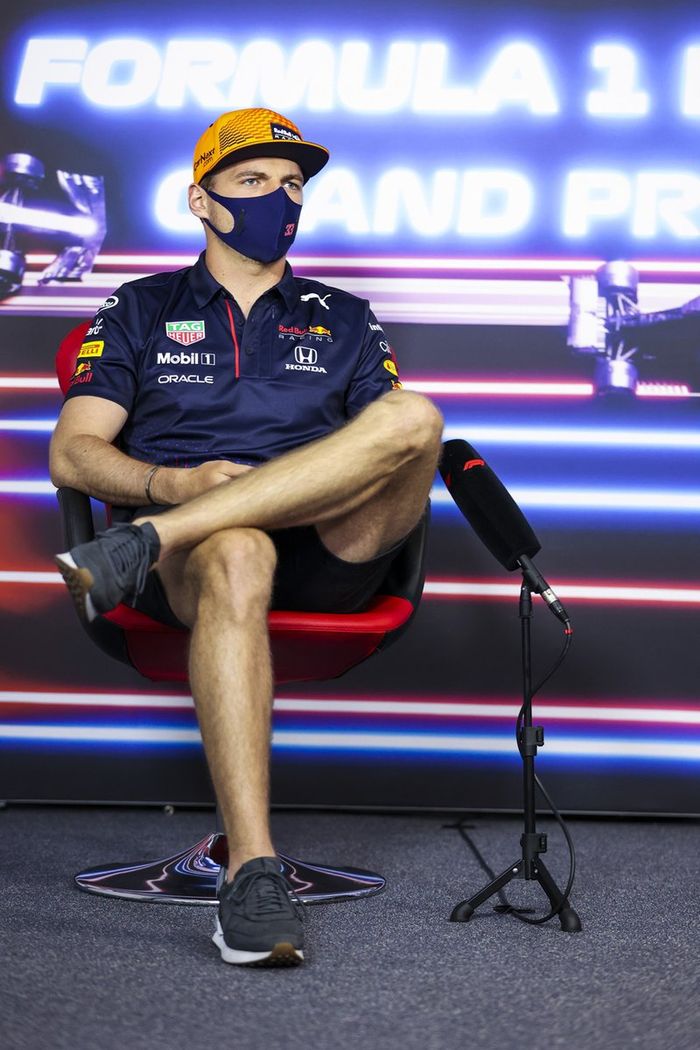 Max Verstappen, Red Bull Racing en la conferencia de prensa