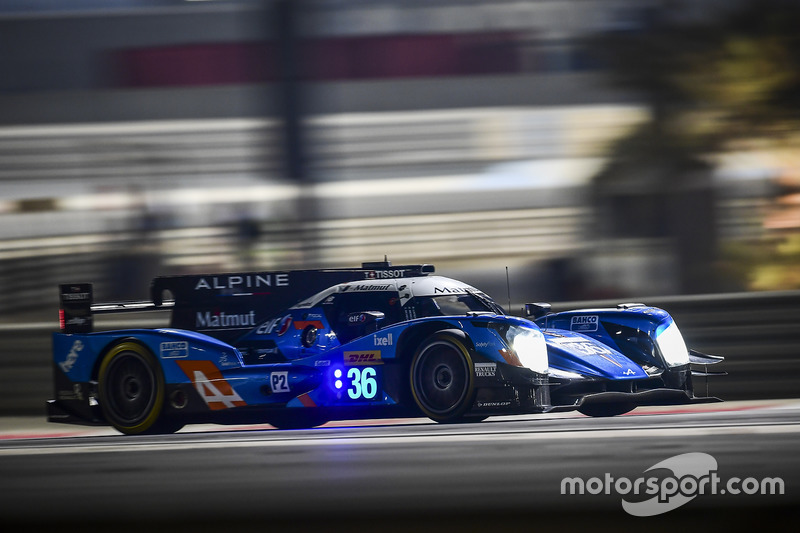 #36 Signatech, Alpine A460: Gustavo Menezes, Nicolas Lapierre, Stéphane Richelmi