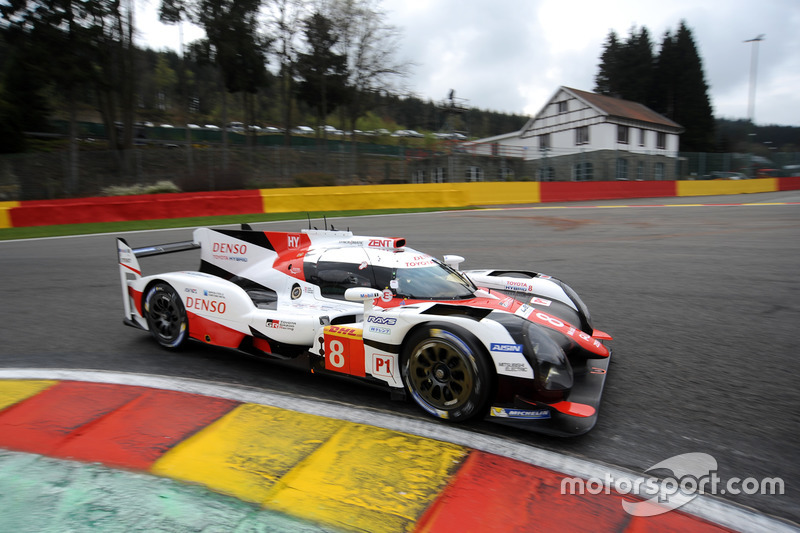 #8 Toyota Gazoo Racing Toyota TS050 Hybrid: Anthony Davidson, Sébastien Buemi, Kazuki Nakajima